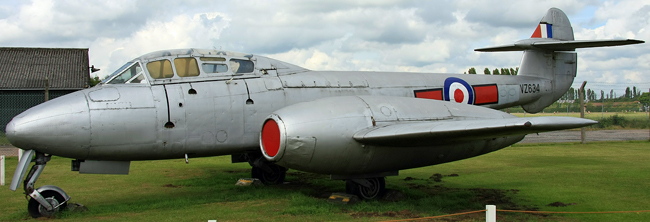 Gloster Meteor T.7 VZ634