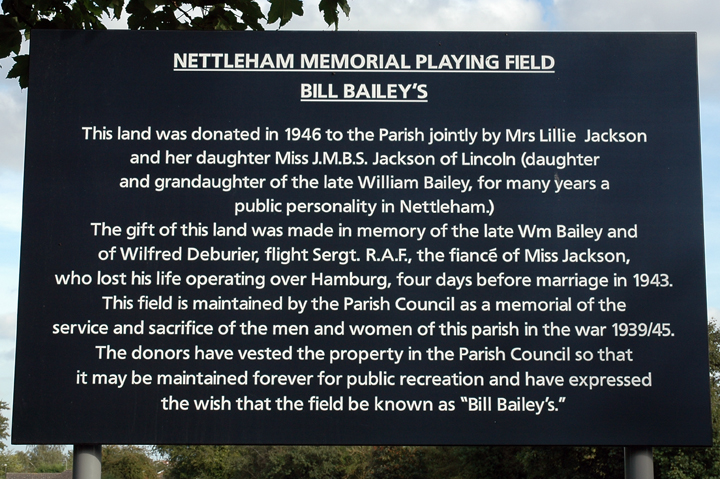 Nettleham Memorial Nettleham Memorial