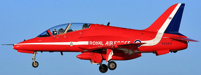 Red Arrows BAe Hawk T.1 XX264