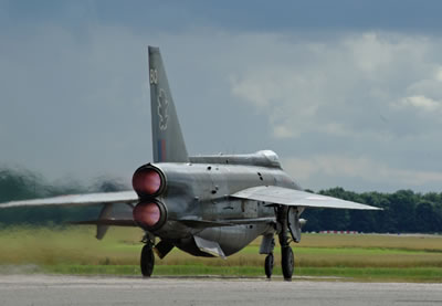 EE Lightning operated by the Lighting Preservation Group at Bruntingthorpe