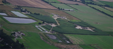 The layout of a typical Thor site, former RAF Caistor